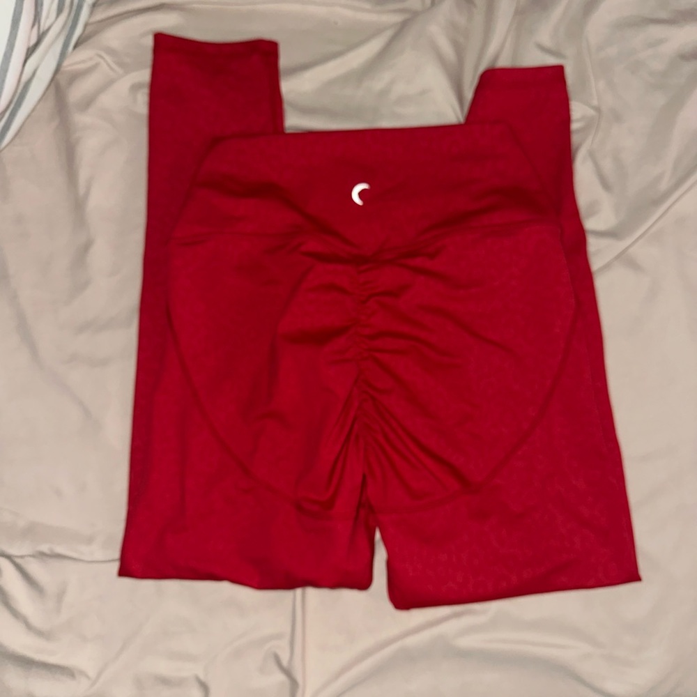 ZYIA Bold Red Leggings
